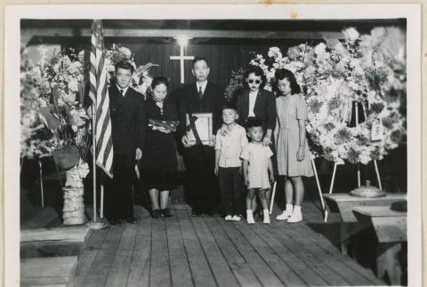 Memorial for Sgt. Takeo Russel Tsujirio (ddr-densho-37-2045)