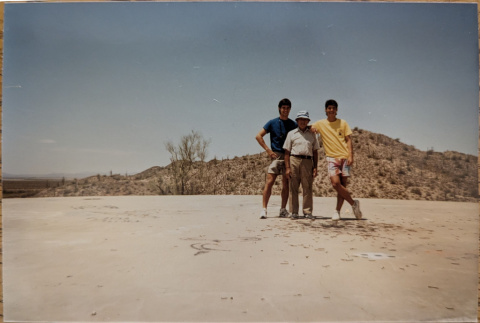 Grandfather & grandsons (ddr-densho-553-2)