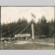 Decorations at an outdoor event (ddr-densho-395-101)