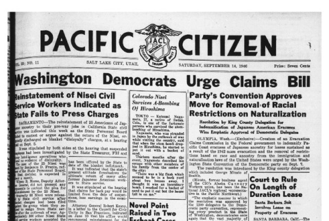 The Pacific Citizen, Vol. 23 No. 11 (September 14, 1946) (ddr-pc-18-37)