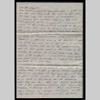 Letter from Pvt. Paul Takagi to Mrs. Waegell, September 14, 1945 (ddr-csujad-55-2324)