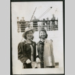 Two women aboard a ship (ddr-densho-359-986)