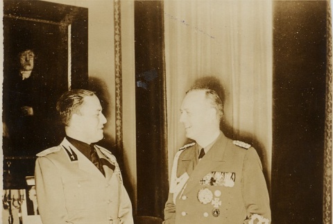 Galeazzo Ciano speaking with Joachim von Ribbentrop (ddr-njpa-1-60)