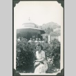A woman in a garden (ddr-densho-328-458)