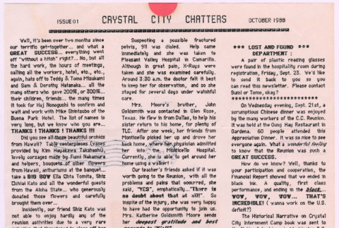 Crystal City Chatters Issue 1 (ddr-densho-537-16)
