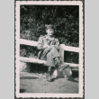 Soldier Sitting with Crossed Legs (ddr-densho-368-572)