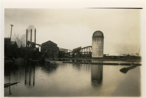 Sawmill and mill pond (ddr-densho-178-16)