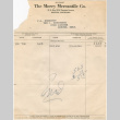 Invoice from the Morey Mercantile Co. (ddr-densho-319-543)
