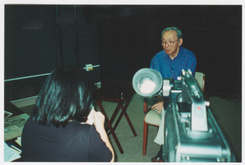 Alice Ito interviewing Tsuguo 