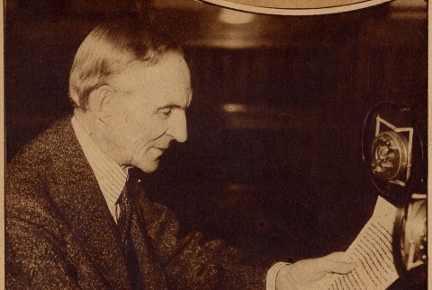 Newspaper clipping regarding Henry Ford (ddr-njpa-1-367)