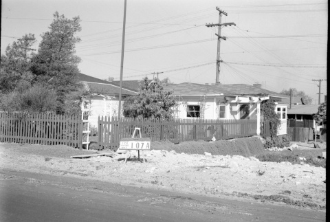 Multiple houses labeled East San Pedro Tract 107A (ddr-csujad-43-71)