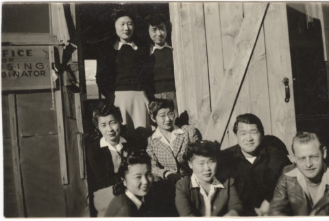 Employees in the Manzanar Housing Department (ddr-densho-420-31)