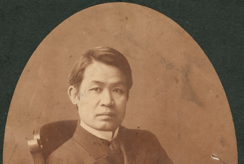 Portrait of man sitting (ddr-densho-293-88)