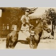 Man in uniform on horseback (ddr-njpa-1-1748)