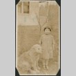 Girl with dog (ddr-densho-316-379)