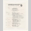 Hearing agenda for the Commission on Wartime Relocation and Internment of Civilians (ddr-densho-346-195)