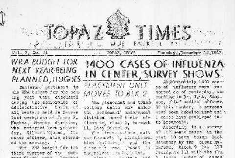 Topaz Times Vol. V No. 31 (December 14, 1943) (ddr-densho-142-250)