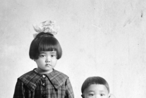 Portrait of two children with doll (ddr-ajah-6-66)