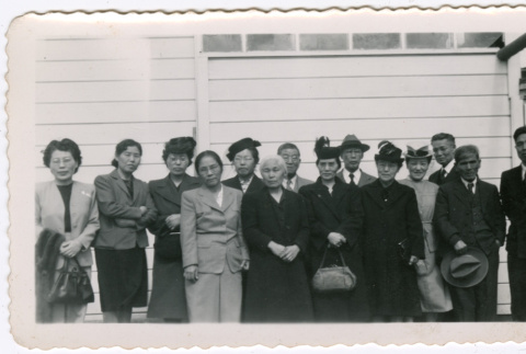 Group outside a building (ddr-densho-433-749)
