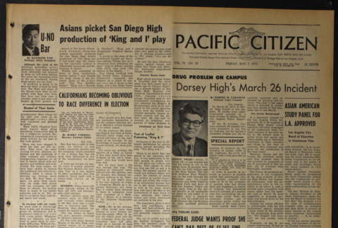 Pacific Citizen, Vol. 72, No. 18 (May 7, 1971) (ddr-pc-43-18)