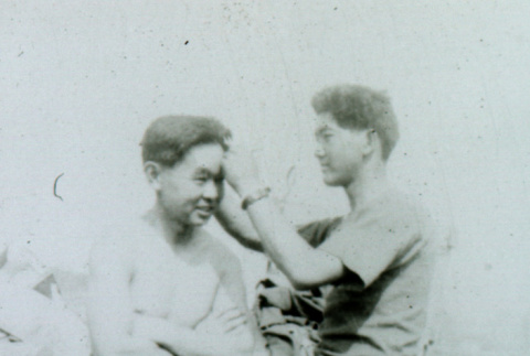 Haircut (ddr-densho-1007-499)