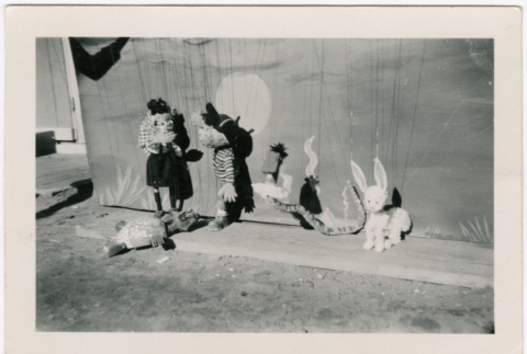 Collection of marionettes (ddr-densho-329-1322)