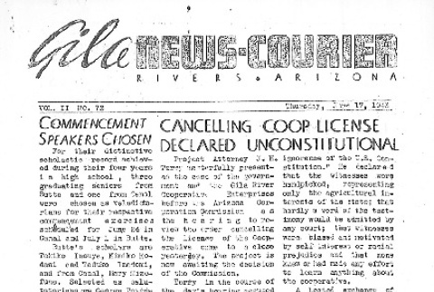 Gila News-Courier Vol. II No. 72 (June 17, 1943) (ddr-densho-141-108)
