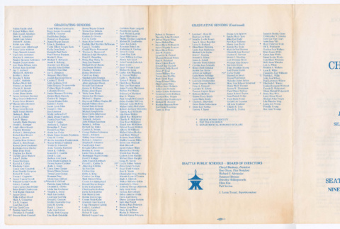 Chief Sealth High School commencement program (ddr-densho-540-161)