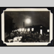 Lights on in a Rohwer building (ddr-densho-542-721)
