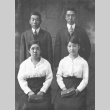 Two Japanese American couples (ddr-densho-106-4)