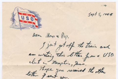 Letter from Tadashi Ishida to Mr. & Mrs. Y Ishida (ddr-densho-535-2)