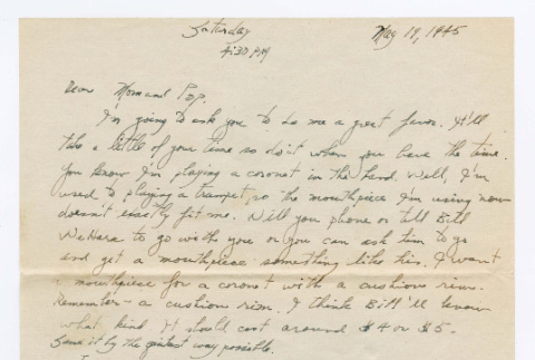 Letter from Tadashi Ishida to Mr. & Mrs. Y Ishida (ddr-densho-535-186)