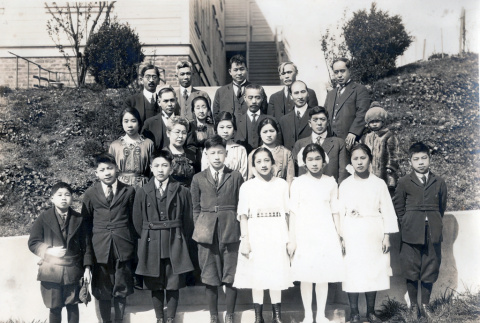Confirmation class at Seattle Japanese Congregational Church (ddr-densho-474-195)