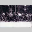 Prisoners on the death march from Dachau concentration camp (ddr-densho-22-114)