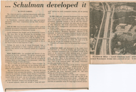 Newspaper article about Lowell Schulman (ddr-densho-377-196)