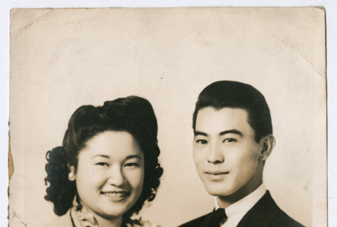 Portrait of a couple (ddr-densho-550-251)