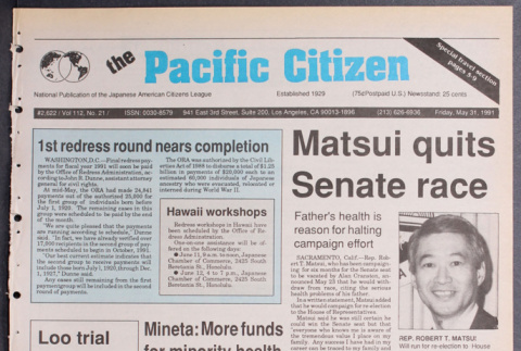 Pacific Citizen, Vol. 112, No. 21 [May 31, 1991] (ddr-pc-63-21)