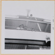 Yoshiko, Leslie, Susan and William Shiomi on boat (ddr-densho-522-429)