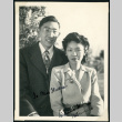 Photograph of Lillian and Harry Matsumoto from the waist up (ddr-csujad-47-159)