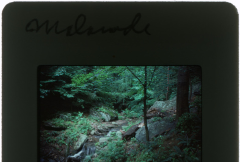 Waterfall at the Malavode project (ddr-densho-377-484)