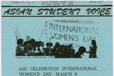 Asian Student Voice Vol. III No. 1 March 1976 (ddr-densho-444-130)