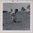 Boy with baseball glove (ddr-densho-522-339)