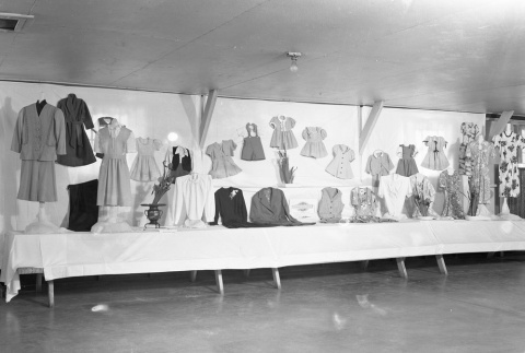 Sewing exhibit in camp (ddr-fom-1-681)