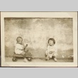Nisei children pulling a wagon (ddr-densho-259-452)