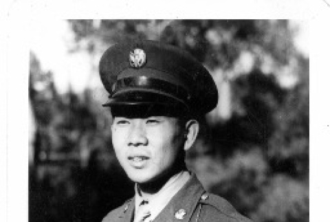 Toshikuni Taenaka in US Army service uniform (ddr-csujad-25-61)