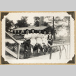 Hospital gals on a fence (ddr-densho-542-490)