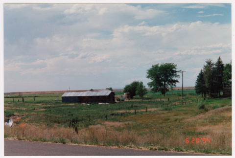 Photo of a barn (ddr-densho-483-10)