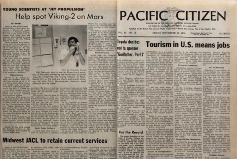Pacific Citizen, Vol. 83, No. 12 (September 17, 1976) (ddr-pc-48-37)