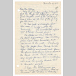 [ Letter to Mrs. Whitney from Louise Fukuda | November 26, 1942 ] (ddr-janm-22-81)