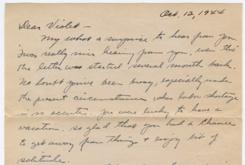 Letter from John Morooka to Violet Sell (ddr-densho-457-44)